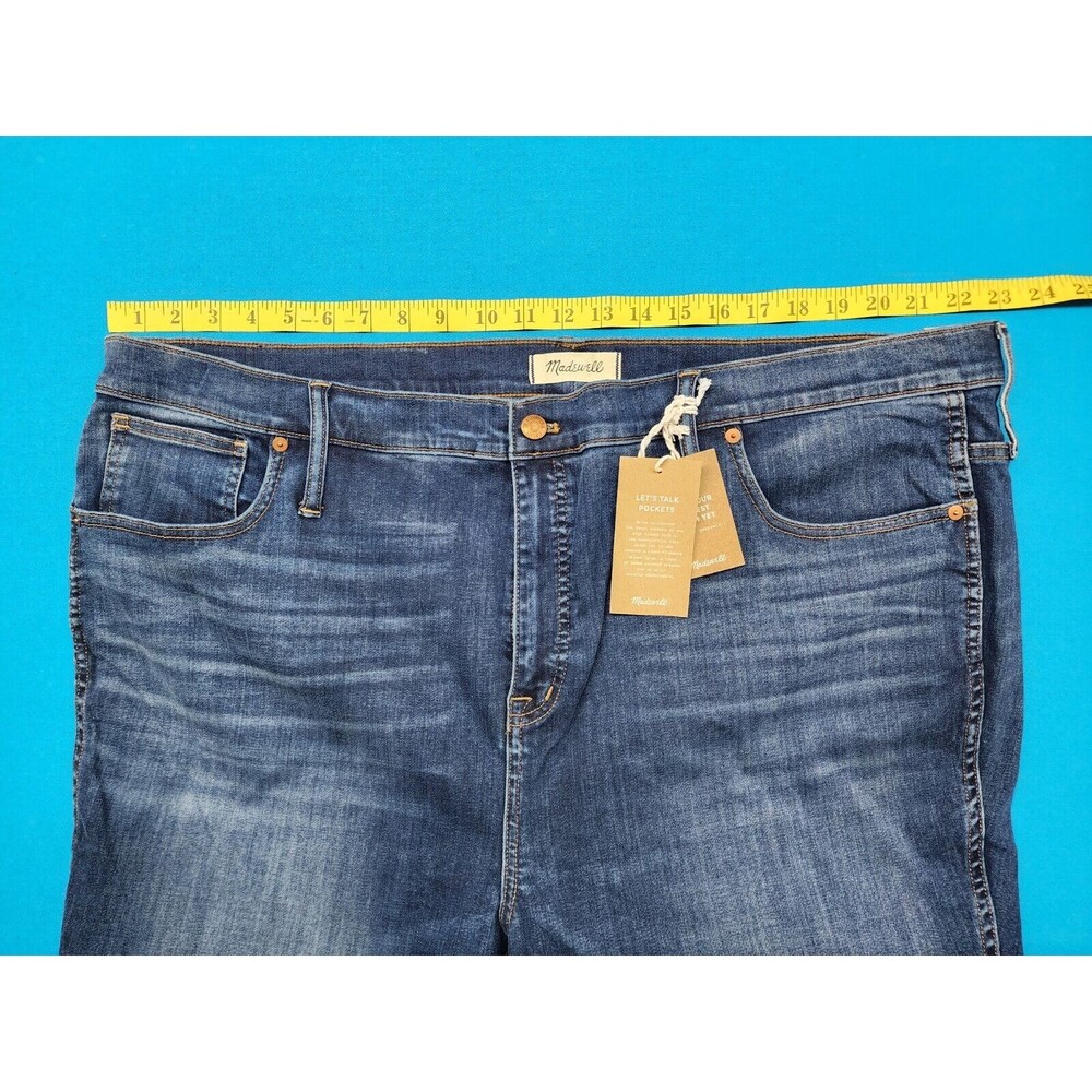 NWT Madewell Women's 10" High-Rise Skinny Jeans Size 37 - Picture 5 of 11